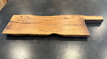 Load image into Gallery viewer, Cutting Board/Charcuterie. Hand Crafted from a 130 Year Old Reclaimed White Oak Wood Cabin.