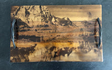 Load image into Gallery viewer, Serving tray collection- Made from Authentic Reclaimed Wood in the USA