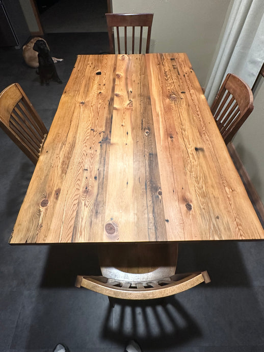 Have ever wanted a table from your barn or tree?
