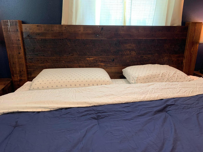 Custom Handmade Headboard ~ 2 night stands.