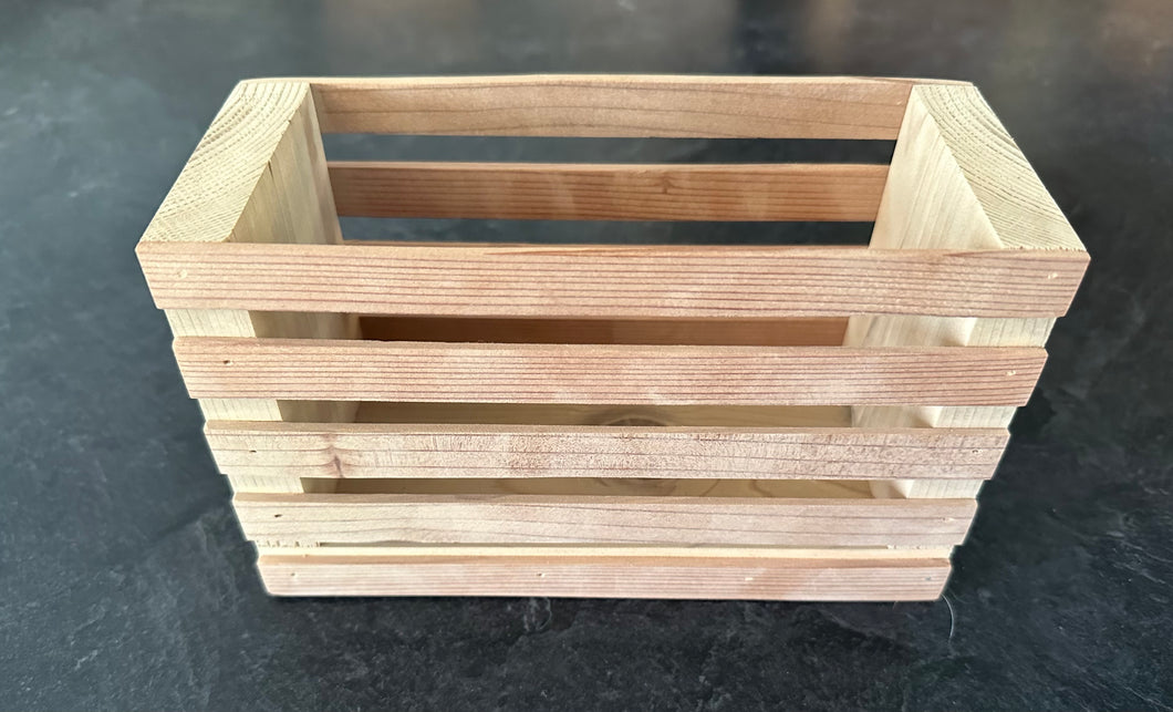 Beautiful Hand Created Slatted Box