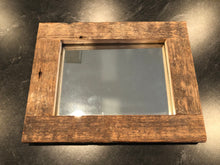 Load image into Gallery viewer, Hand Crafted Mirror! Made from Reclaimed Wood and mirror.
