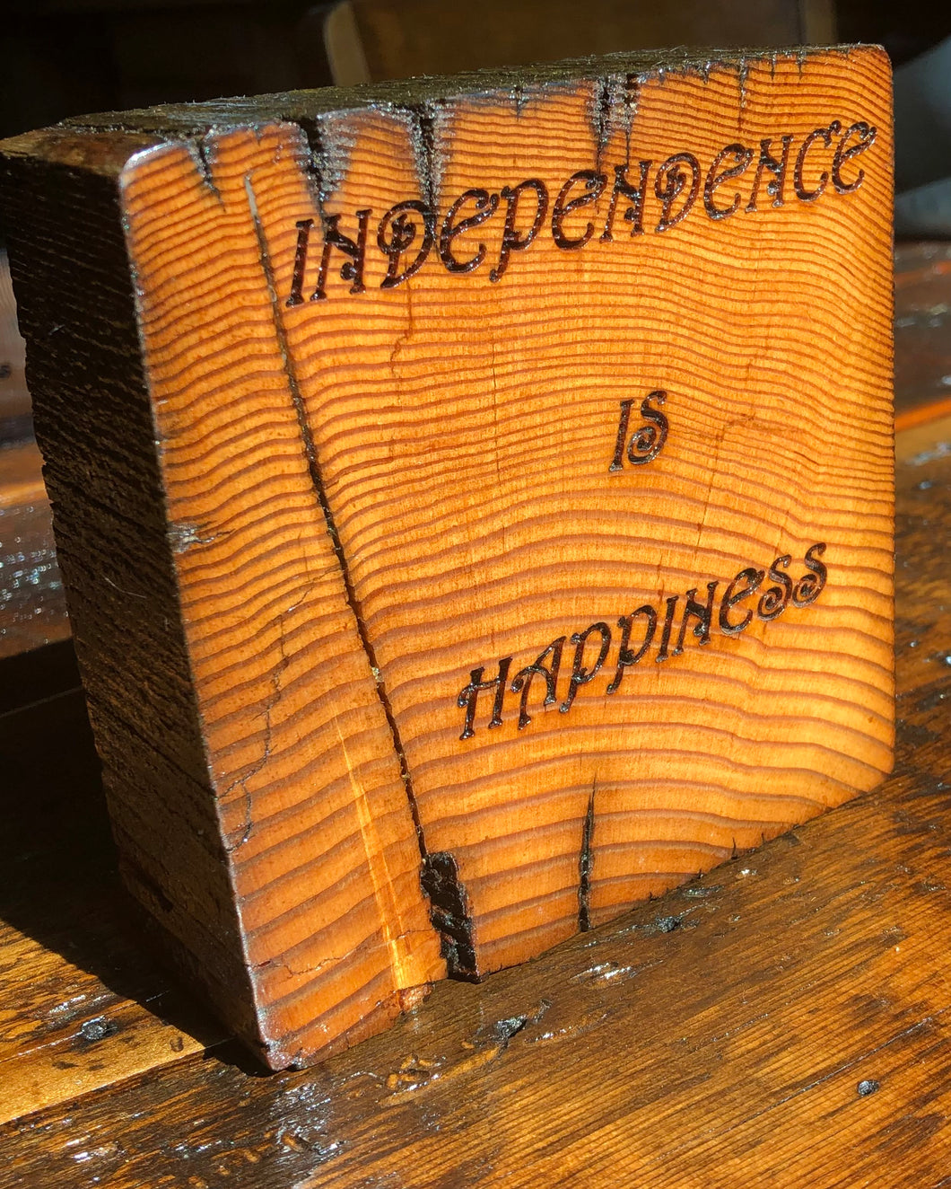 Independence is Happiness