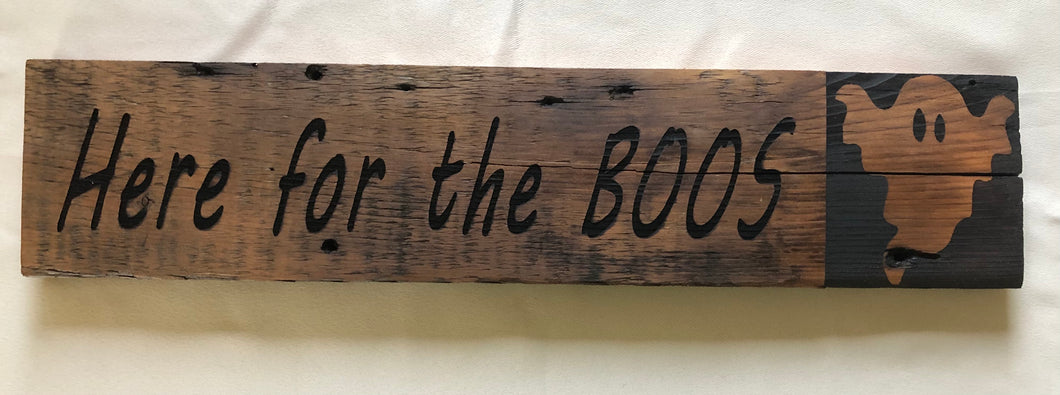 Here for the Boos!