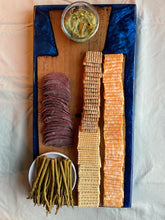 Load image into Gallery viewer, Hand Crafted Charcuterie from a 130 Year Old Reclaimed White Oak Log Cabin.   1 of a Kind.
