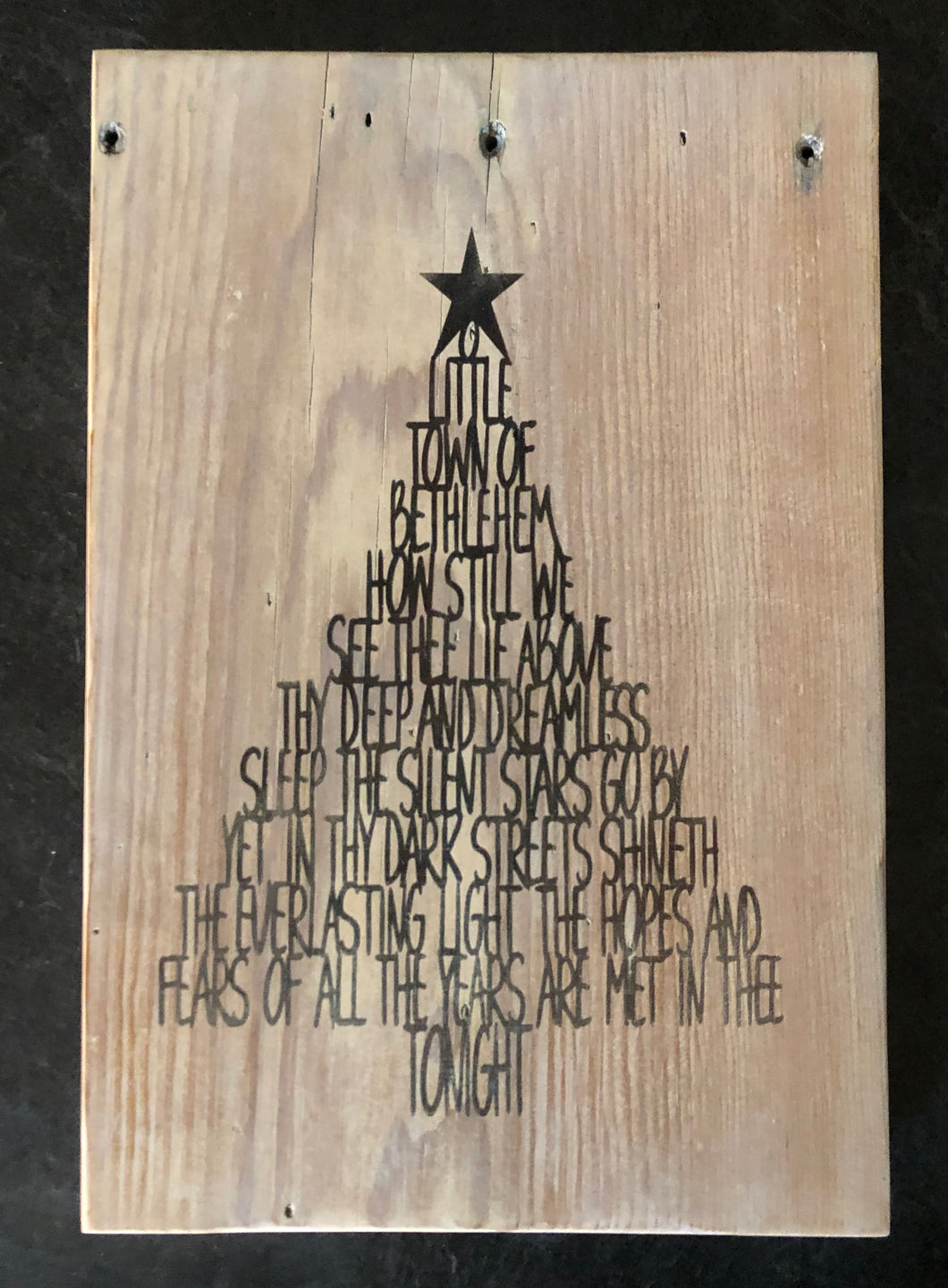 O Little town of Bethlehem